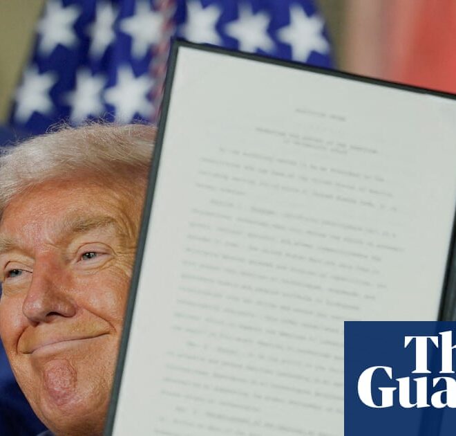Trump signs three executive orders targeting ‘woke’ AI models | Donald Trump