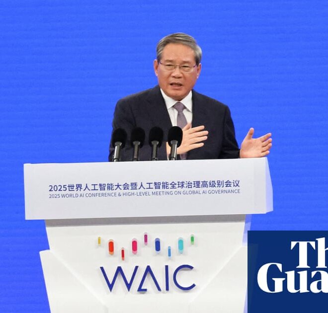 China calls for global AI cooperation days after Trump administration unveils low-regulation strategy | Artificial intelligence (AI)