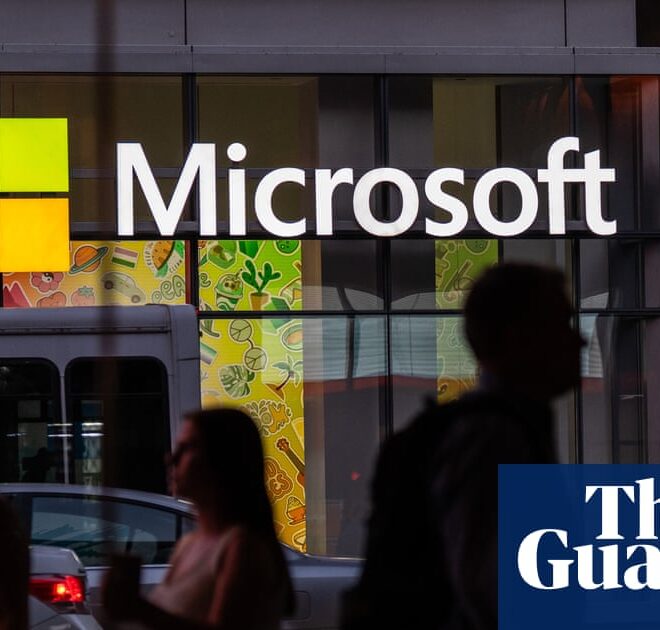Microsoft becomes second public company to reach $4tn valuation amid AI boom | Technology