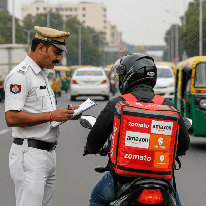 Delhi HC Questions Delhi’s Enforcement on Delivery Violations