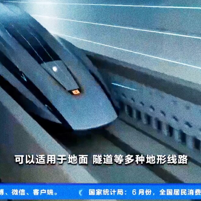 China Working On Levitating Train That Could Get You From New York to Chicago in Two Hours