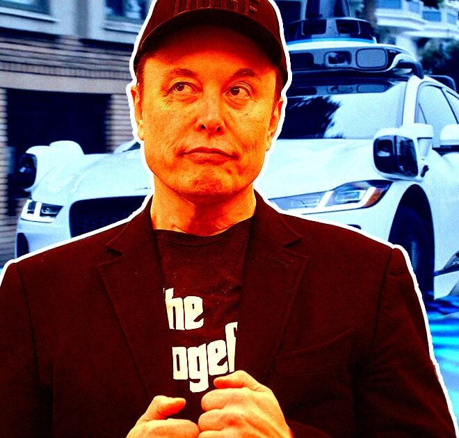 Elon Musk Scoffs as Rival Waymo Plows Through Car While Driving Wrong Way Down Street