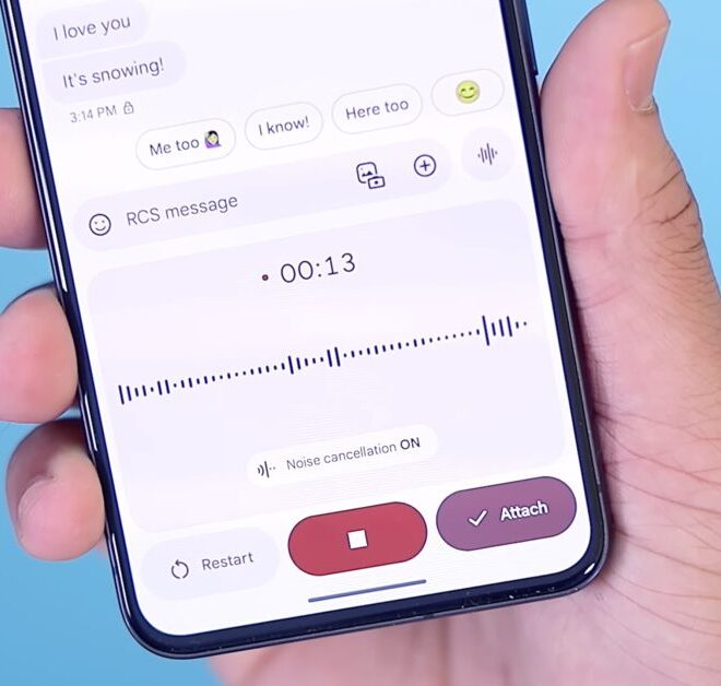 RCS will get better voice message quality in latest update