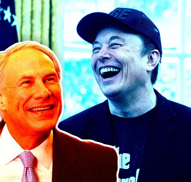Governor of Texas Says He Can’t Release His Emails With Elon Musk Because They Are “Intimate and Embarrassing”