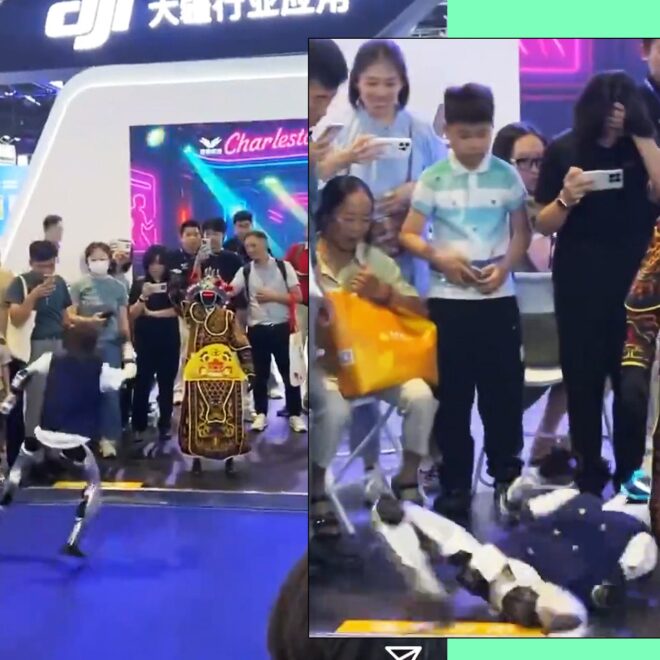 Robot Tries to Bust Dance Moves, Flames Out in Epic Disaster