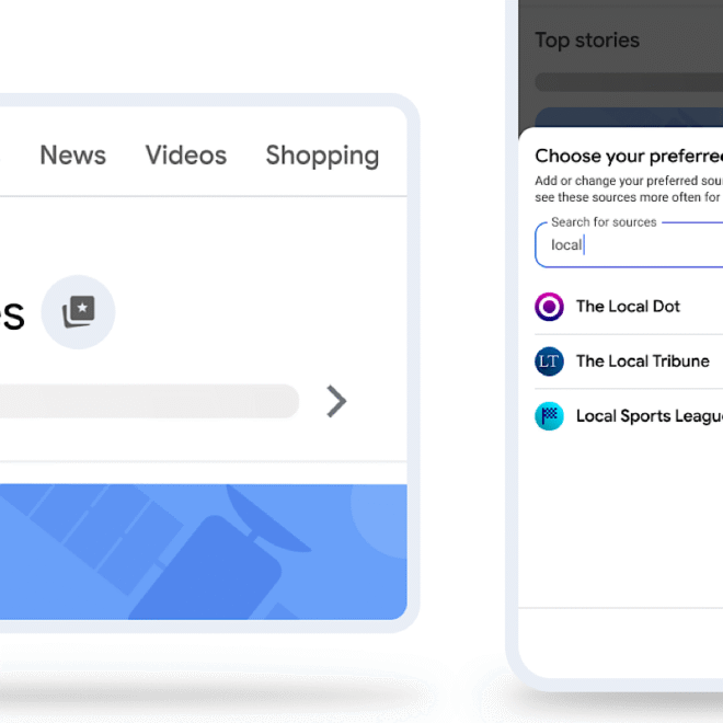 Google’s Preferred Sources Tool Is Jammed With Spam