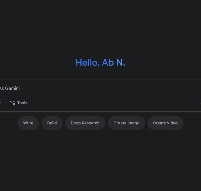 Gemini rolling out homepage redesign with Tools menu