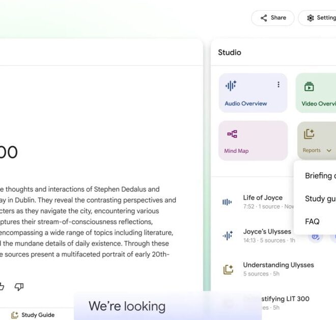 NotebookLM rolls out Video Overviews and Studio redesign