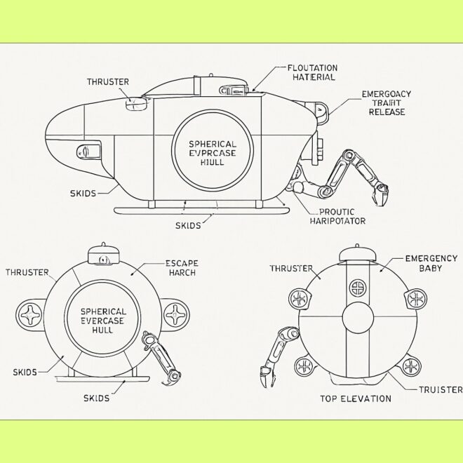 AI Designs Super Safe Sub for Billionaires to Ride Into the Depths of the Ocean