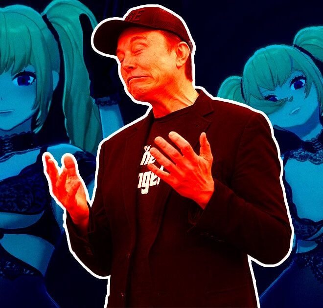 Elon Musk Fans Are Brutally Mocking Him for Incessantly “Gooning to AI Anime”