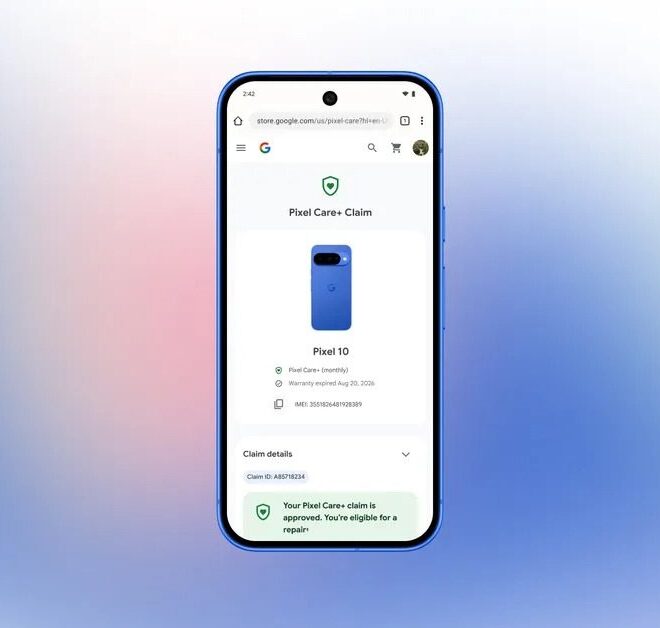Google’s new Pixel Care+ plan includes free screen, battery repairs