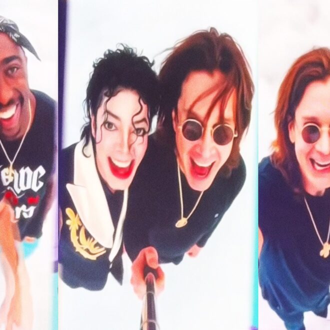 Rod Stewart Revives Selfie Stick-Wielding Ozzy Osbourne In Disgusting AI Slop Video