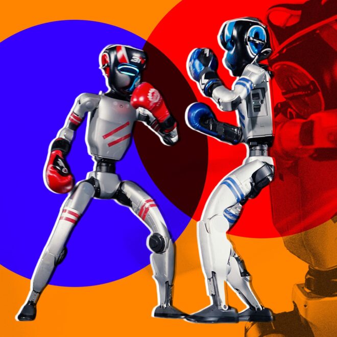 We Must Admit That This Video of Two Small Robots Punching Each Other With Boxing Gloves Is Pretty Awesome