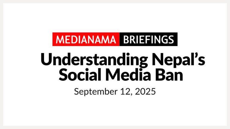 MediaNama Discussion on Nepal Social Media Ban and Bill