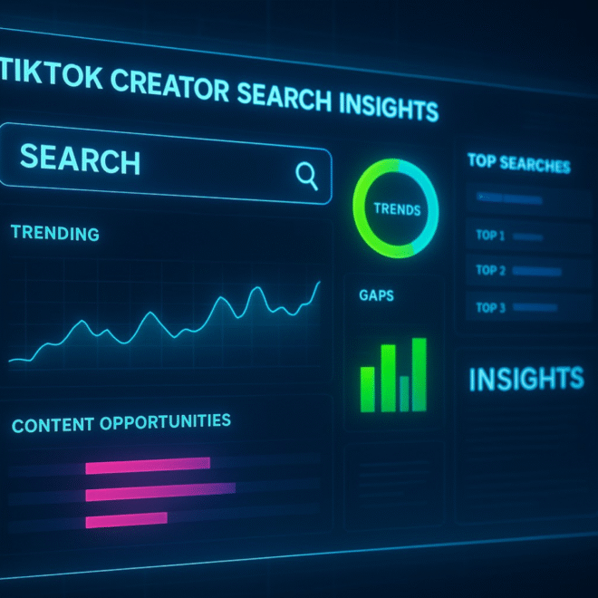 How to use TikTok Creator Search Insights to find content opportunities