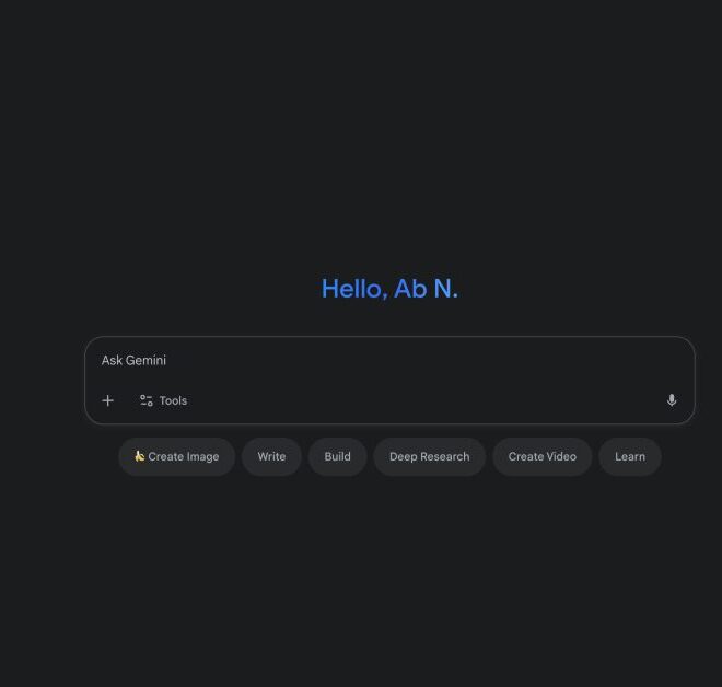 Gemini rolls out ‘Tools’ homepage redesign on the web