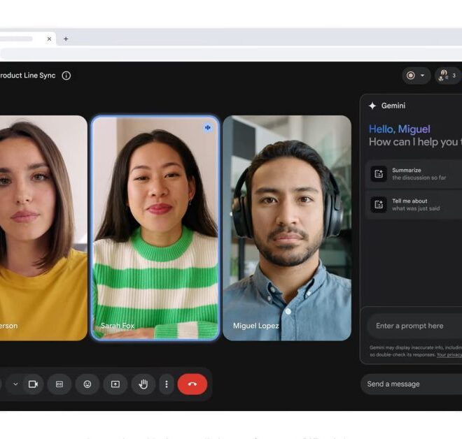 Ask Gemini coming to Google Meet for Workspace customers