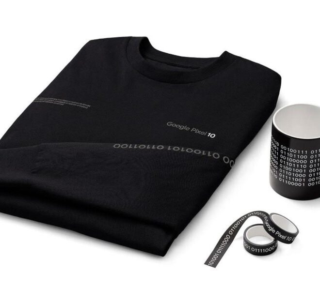 Google is selling limited-edition Pixel 10 merchandise