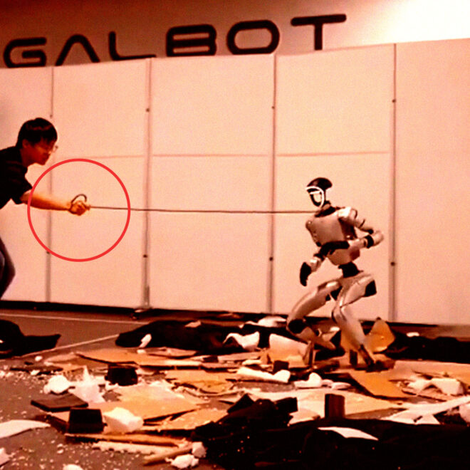 Disturbing Video Shows Man Jerking Robot Around by Chain Around Its Neck