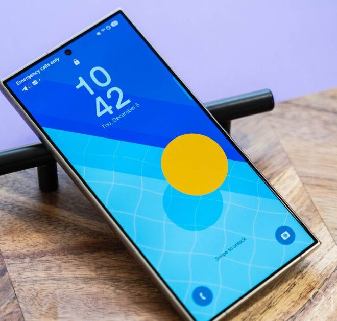 Samsung’s One UI 8.5 lock screen blurs your notification backdrop