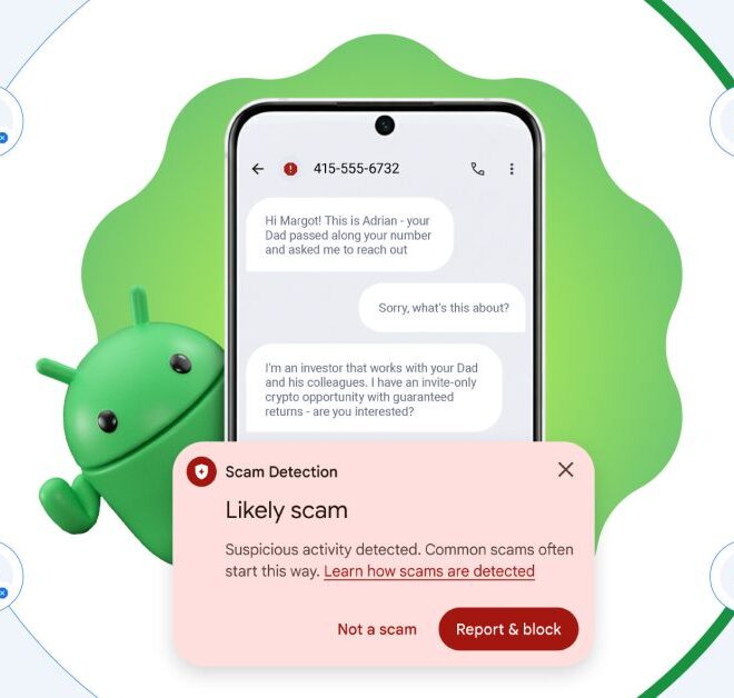 Google study finds Android avoids 58% more spam and scam texts compared to iOS