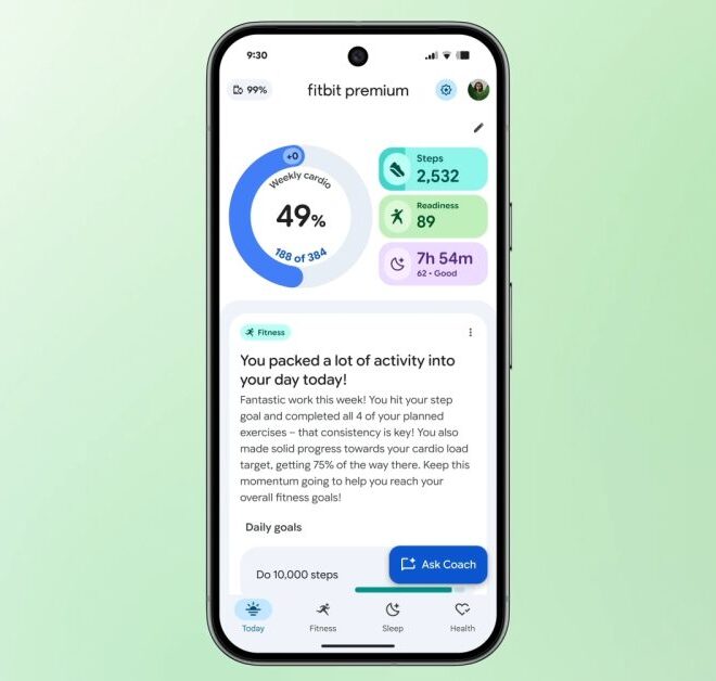 Fitbit Coach preview rolling out with ‘Ask Coach’ chat, app redesign