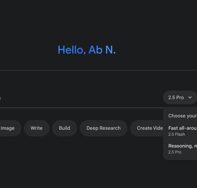 Gemini redesign moves model switcher into the prompt bar