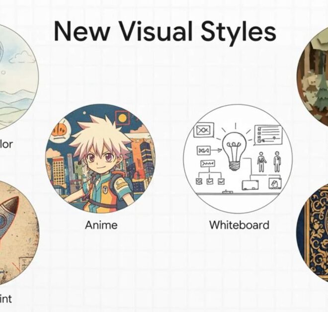 NotebookLM Video Overviews add Nano Banana visual styles