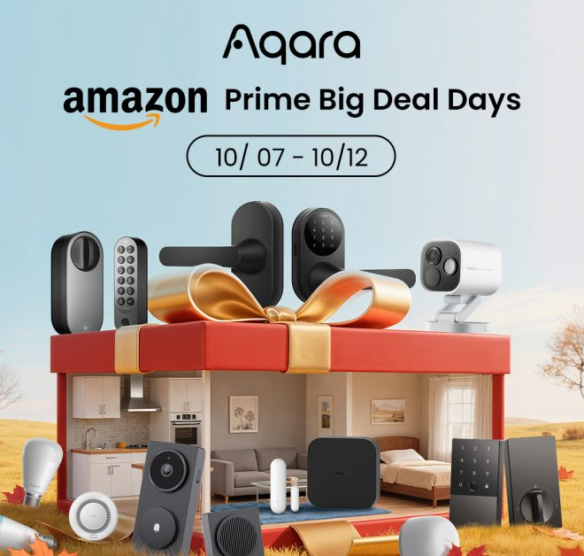 Build a smarter home for over 40% off with Aqara’s Prime Big Deal Days discounts