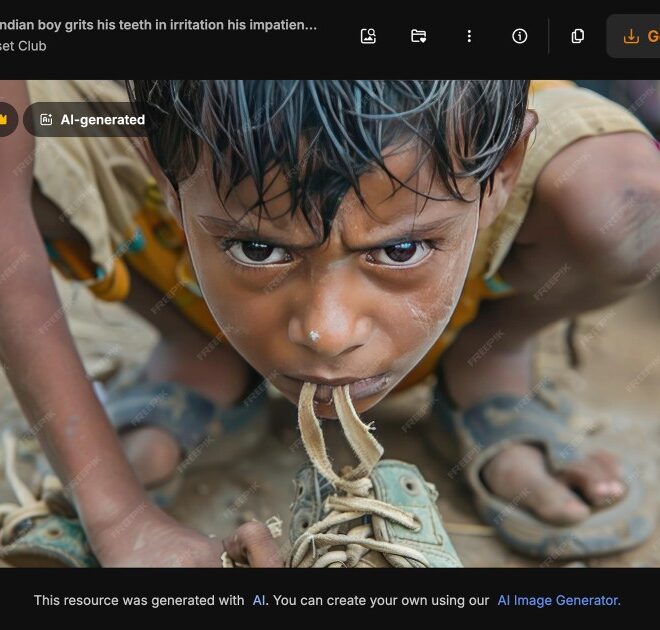 Charities Using AI-Generated Photos of Starving Children to Raise Money