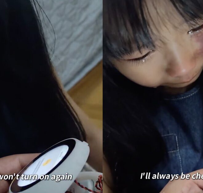 Girl Sobs While Saying Goodbye to Her Broken AI Toy