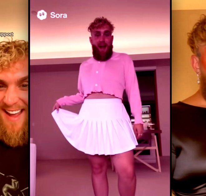 Jake Paul Invites Users to Fake Him on Sora, So They Immediately Use It to Make Him Gay and Obsessed With Makeup
