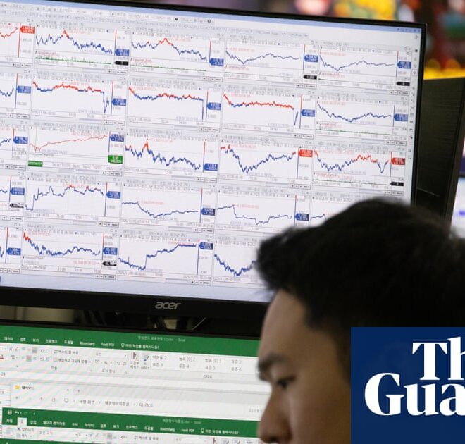 Global stock markets fall sharply over AI bubble fears | Stock markets