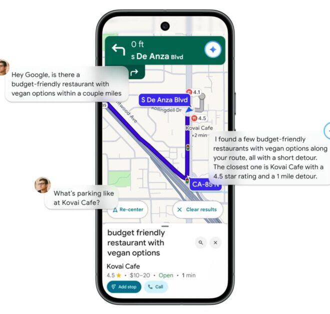 Google Maps starts rolling out Gemini for all navigation modes 