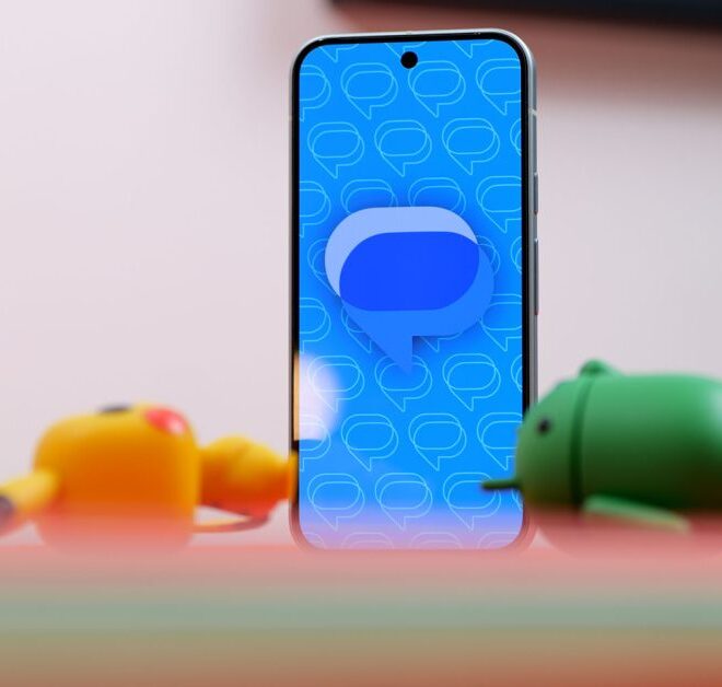 Google Messages starts testing @mentions in RCS group chats