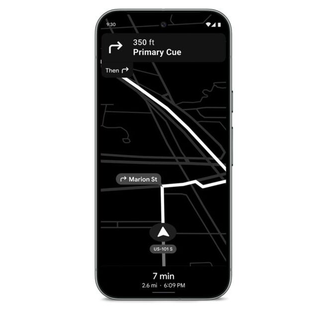 Google Maps Power Saving mode rolling out to Pixel 10