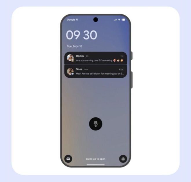 Pixel VIPs prioritized notifications with status bar avatar rolling out