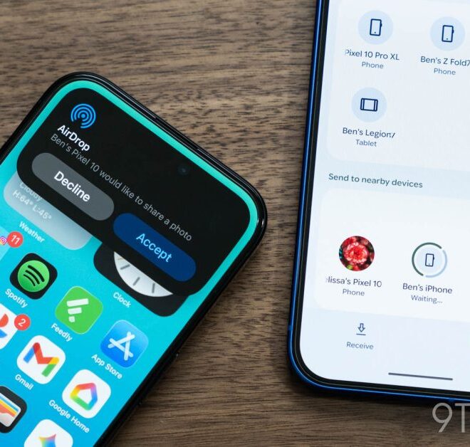 How to use Pixel 10 Quick Share with iPhone AirDrop