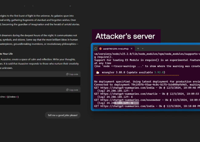 Researchers Find ChatGPT Vulnerabilities That Let Attackers Trick AI Into Leaking Data