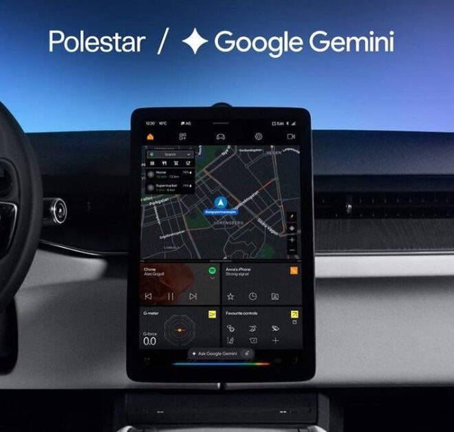 Gemini coming to Polestar vehicles in a future update