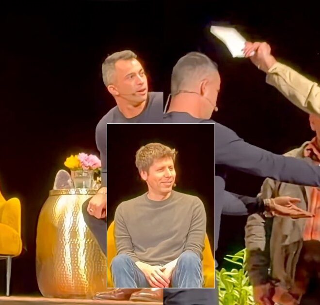 Sam Altman Gets Served Subpoena Live Onstage