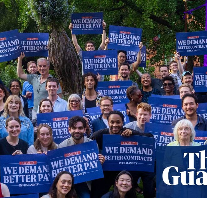 UK actors vote to refuse to be digitally scanned in pushback against AI | Television