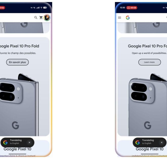 Continuous Circle to Search translation now on Pixel after Samsung