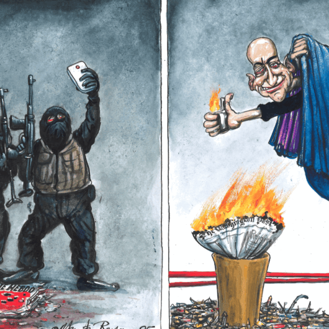 Tuesday briefing: A surreal year in news gives our cartoonists endless material | Politics