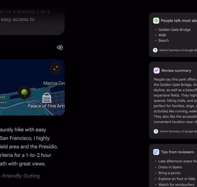 Gemini app rolling out richer, more visual Google Maps results