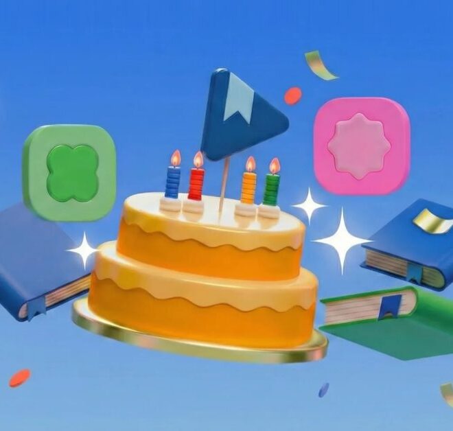 Google Play Books is celebrating its 15 birthday