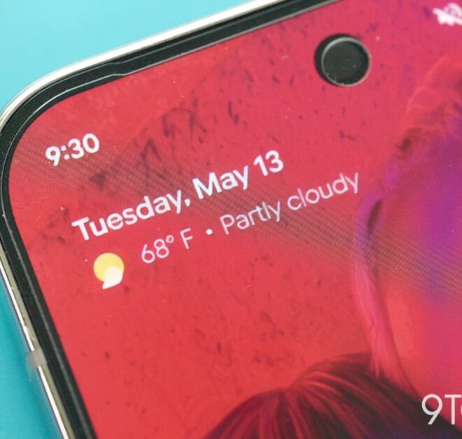 At a Glance can be removed from homescreen