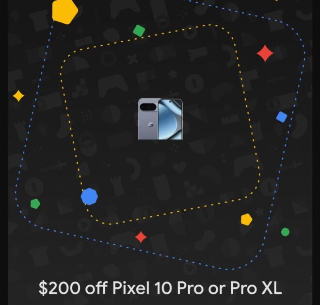 Stackable Play Points promo takes another $200 off Pixel 10 Pro