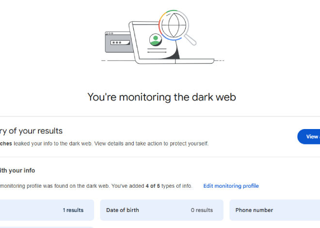Google to Shut Down Dark Web Monitoring Tool in February 2026