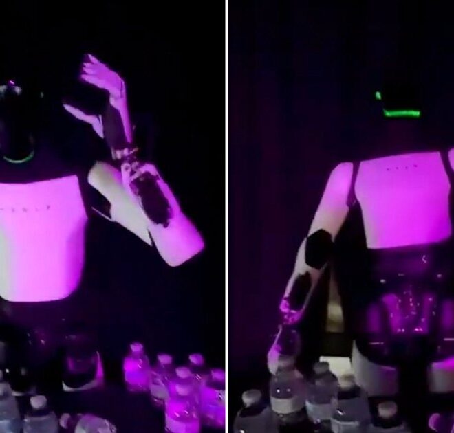 Amazing Video Shows Tesla Optimus Teleoperator Taking Off Headset, Causing Robot to Stumble and Collapse